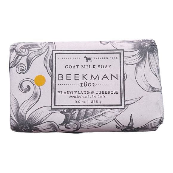 BEEKMAN 1802 YLANG & TUBEROSE BAR SOAP 255G - BRAND NEW - Picture 2 of 2